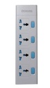 4 Socket Universal Power Extension Cord with Individual Switches(614)
