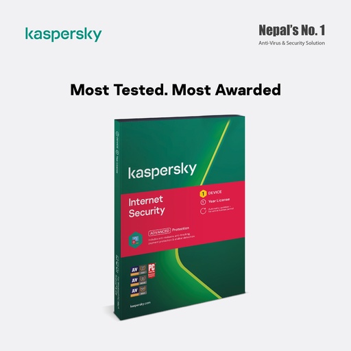 [KIS -3U, 1Y, 1K - ESD] Kaspersky Internet Security - 3D, 1Y, 1Key - ESD