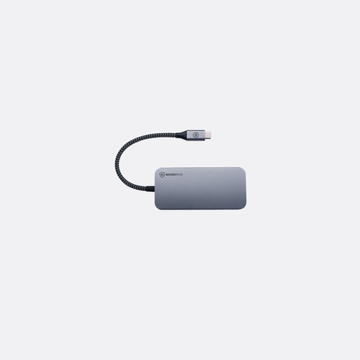[MDC-7] Micropack Flash 7 MDC-7HERO-GY7 Multi USB-C Adapter-Grey