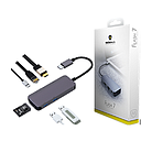 [MDC-8-GY] Micropack Flash 8 MDC-8HERO-GY8 Multi USB-C Adapter-Grey