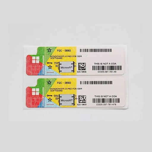 [Win10-Pro-OEM] Microsoft Windows 10 Professional OEM Key