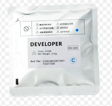 xLab DV-226C Developer For Konica Minolta Color Laser Machines (Cyan)