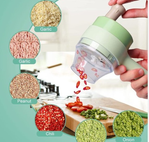 Handheld Electric Vegetable Cutter Set kitchen tool